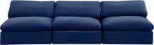 Load image into Gallery viewer, Comfy - Velvet Modular Armless Sofa 3 Seats
