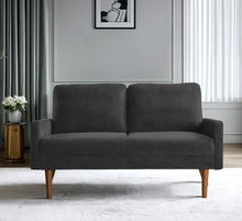 Load image into Gallery viewer, Loveseat Sofa, European Style With Sleek Design, Modern &amp; Vintage Flair, Upholstered 2 Seater Couch
