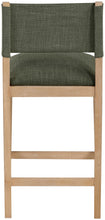 Load image into Gallery viewer, Avon - Linen Textured Performance Fabric Upholstered Counter Stool
