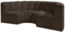 Load image into Gallery viewer, Arc - Boucle Fabric 4 Piece U-Shaped Modular Sofa
