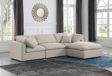Load image into Gallery viewer, Indulge - Linen 4 Piece Modular Sectional With Chaise
