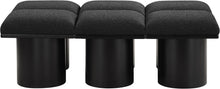 Load image into Gallery viewer, Pavilion - 6 Piece Modular Bench With Black Base
