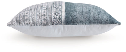 Harperville - Pillow (Set of 4) - Blue / White
