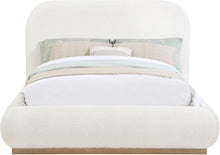Load image into Gallery viewer, Vaughn - Boucle Bed With Natural Base
