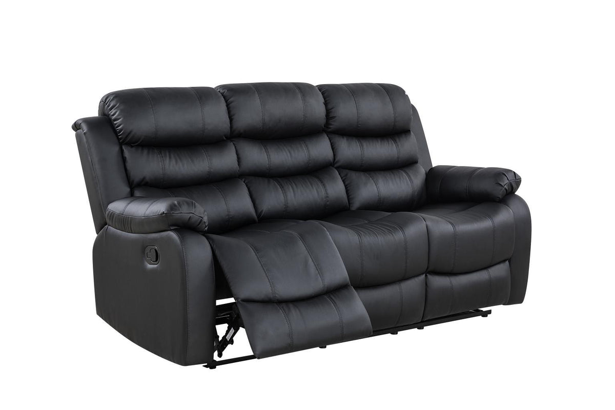U190 - Motion Loveseat - Black