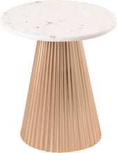 Load image into Gallery viewer, Cindra - Genuine Marble Top And Iron Base Table

