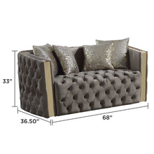 Load image into Gallery viewer, Naomi - Button Tufted Loveseat
