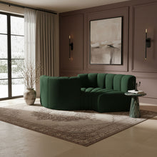 Load image into Gallery viewer, Arc - Boucle Fabric 4 Piece Curved Modular Sofa
