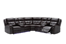 Load image into Gallery viewer, U31 - 3 Piece Power Reclining Sectional - Brown
