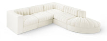 Load image into Gallery viewer, Rummi - Velvet Performance Fabric Upholstered 5 Piece Modular Sectional
