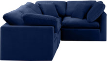 Load image into Gallery viewer, Indulge - Velvet 4 Piece Modular Corner Sectional
