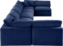 Load image into Gallery viewer, Comfy - 7 Piece Velvet Modular Armless Sectional
