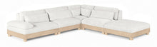 Load image into Gallery viewer, Turin - Chenille Fabric Upholstered Modular Sectional - White
