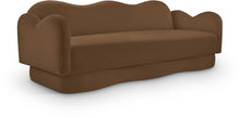 Load image into Gallery viewer, Bloom - Velvet Sofa - Saddle
