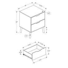 Load image into Gallery viewer, Modern Accent Table With Storage Drawers
