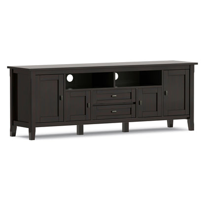 Warm Shaker - TV Media Stand - Hickory Brown - Ego Home Furniture