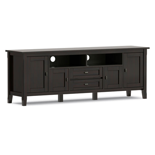 Warm Shaker - TV Media Stand - Hickory Brown - Ego Home Furniture