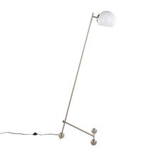 Load image into Gallery viewer, Eileen - Contemporary Floor Lamp - Nickel / White
