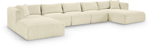 Load image into Gallery viewer, Shaggy - 6 Piece Modular Sectional With Chaise And Ottoman
