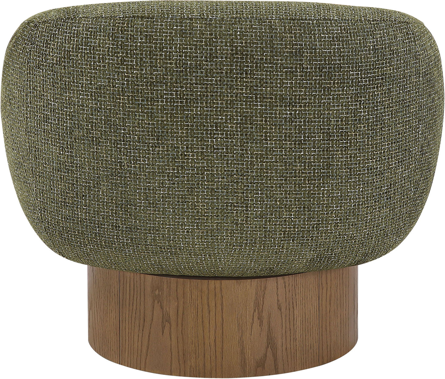 Avella - Interwoven Fabric Swivel Accent Chair