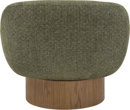 Avella - Interwoven Fabric Swivel Accent Chair