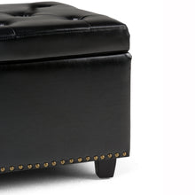 Load image into Gallery viewer, Hamilton - Upholstered Storage Ottoman
