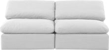 Load image into Gallery viewer, Indulge - Linen 2 Piece Modular Armless Sofa - White
