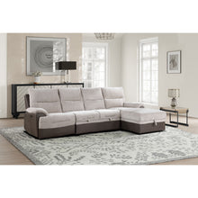Load image into Gallery viewer, Kia - Sectional With Power And USB - Beige / Brown

