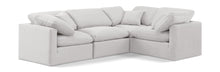 Load image into Gallery viewer, Indulge - Velvet 4 Piece Modular Corner Sectional
