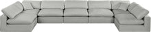 Load image into Gallery viewer, Comfy - 7 Piece Linen Modular Armless Sectional
