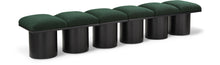 Load image into Gallery viewer, Pavilion - 6 Piece Modular Bench With Black Base
