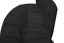 Load image into Gallery viewer, Arc - Boucle Fabric 6 Piece Modular Sofa - Black
