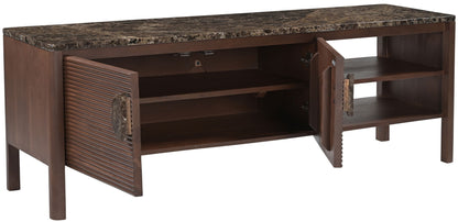 Varenna - 57.25" Acacia Wood Media Console