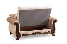 Load image into Gallery viewer, Galaxy Home Carmen Loveseat in Beige
