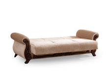 Load image into Gallery viewer, Galaxy Home Carmen Sleeper Sofa in Beige
