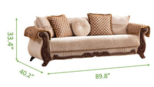 Load image into Gallery viewer, Galaxy Home Carmen Sleeper Sofa in Beige
