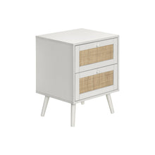 Load image into Gallery viewer, Accent Table &amp; Storage Drawers - White
