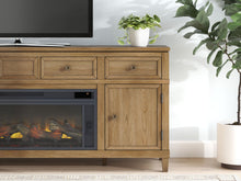 Load image into Gallery viewer, Sharlance - 81" TV Stand With Electric Fireplace
