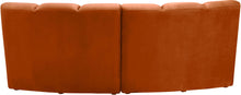 Load image into Gallery viewer, Infinity - 2 Piece Velvet Modular Sectional
