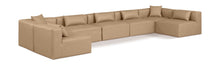 Load image into Gallery viewer, Cube - 7 Piece Modular U-Shaped Sectional - Tan
