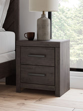 Load image into Gallery viewer, Prendonea - Two Drawer Night Stand - Charcoal
