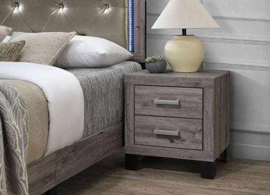 B377 - Nightstand - Gray