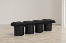 Load image into Gallery viewer, Pavilion - 4 Piece Modular Bench With Black Base
