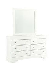 Load image into Gallery viewer, Pompei - 4 Piece Twin Bedroom Set (Bookcase Twin Bed, Dresser, Mirror And Nightstand) - White
