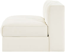 Load image into Gallery viewer, Rummi - Velvet Performance Fabric Upholstered Modular Armless Chair
