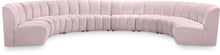 Load image into Gallery viewer, Infinity - 8 Piece Velvet Modular Sectional
