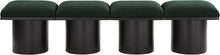 Load image into Gallery viewer, Pavilion - 4 Piece Modular Bench With Black Base
