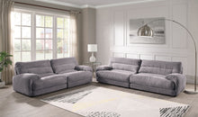 Load image into Gallery viewer, Cadenza - Corduroy 2 Piece Living Room Set - Gray
