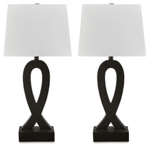 Load image into Gallery viewer, Markellton - Poly Table Lamp (Set of 2) - Black
