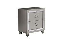 Load image into Gallery viewer, Riley - Nightstand - Silver
